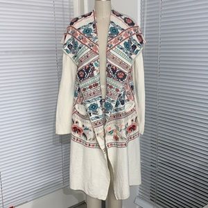 JOHNNY WAS Biya Sweater Duster